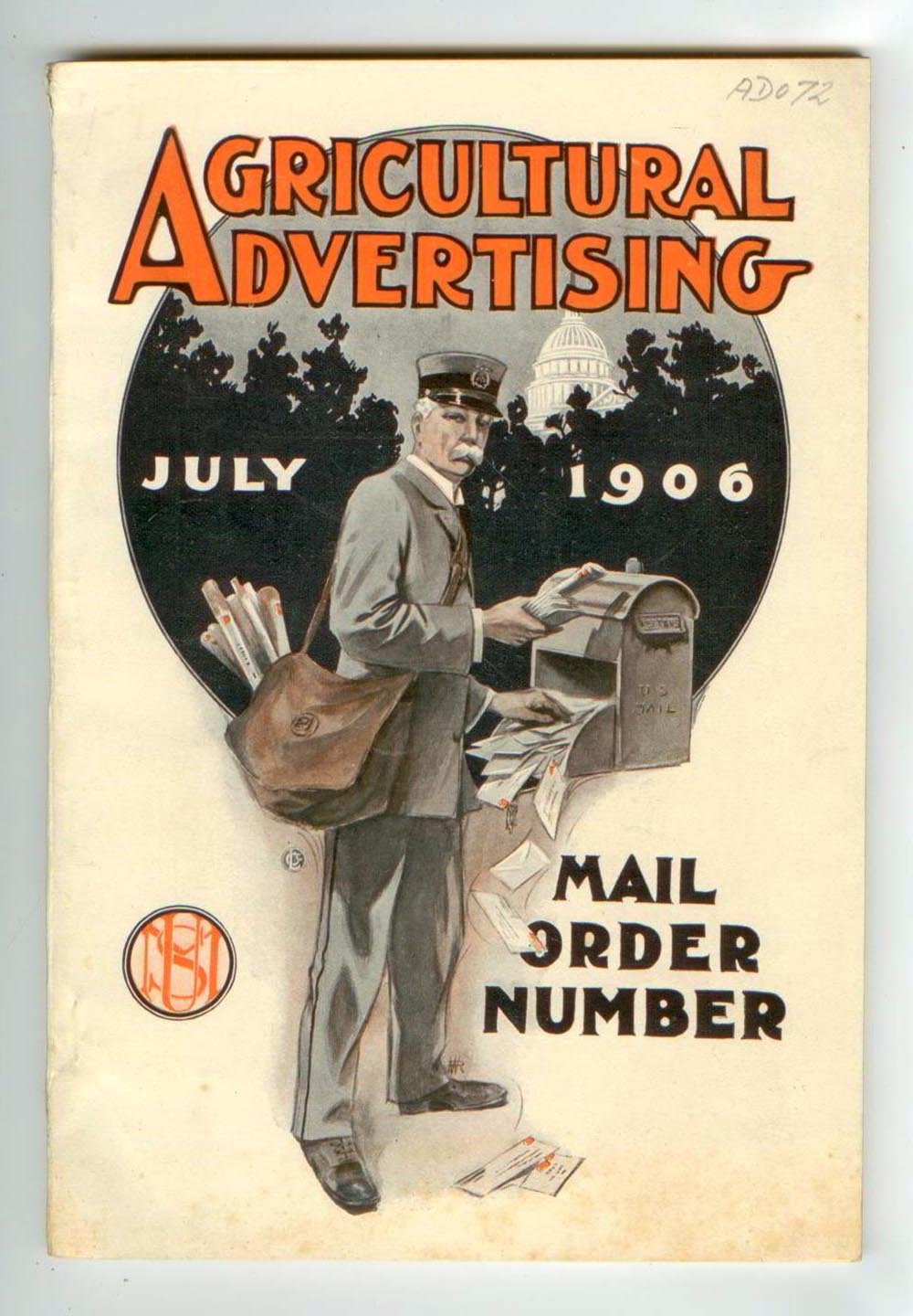 Agricultural Advertising July 1906