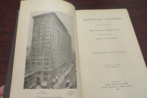 Architectural Engineering. With Especial Reference to High Building Construction, Including Many Examples of Chicago Office Buildings