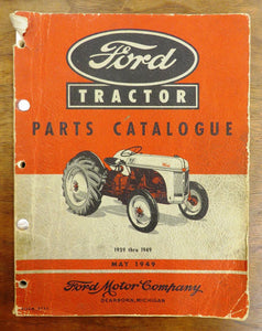 Ford Tractor Parts Catalogue May 1949