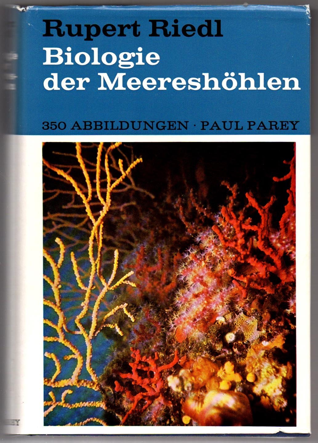 Biologie der Meereshohlen: Topographie, Faunistik und Oekologie eines Unterseeischen Lebensraumes, eine Monographie