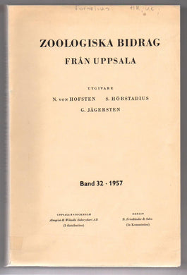 Zoologiska Bidrag fran Uppsala Band 32 1957