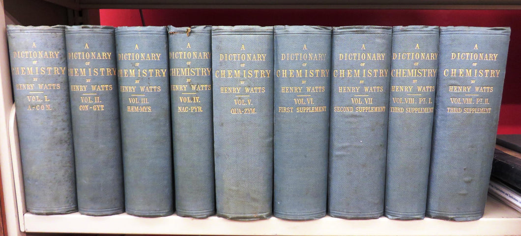 A Dictionary of Chemistry and the Allied Branches of Other Sciences