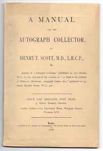A Manual for the Autograph Collector