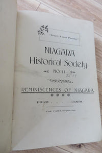 Niagara Historical Society 1904-1910