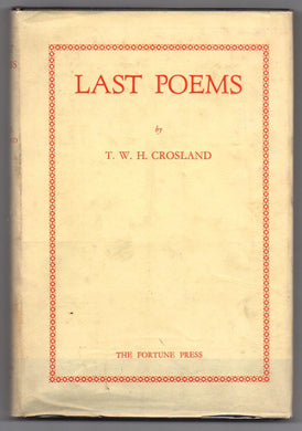 Last Poems