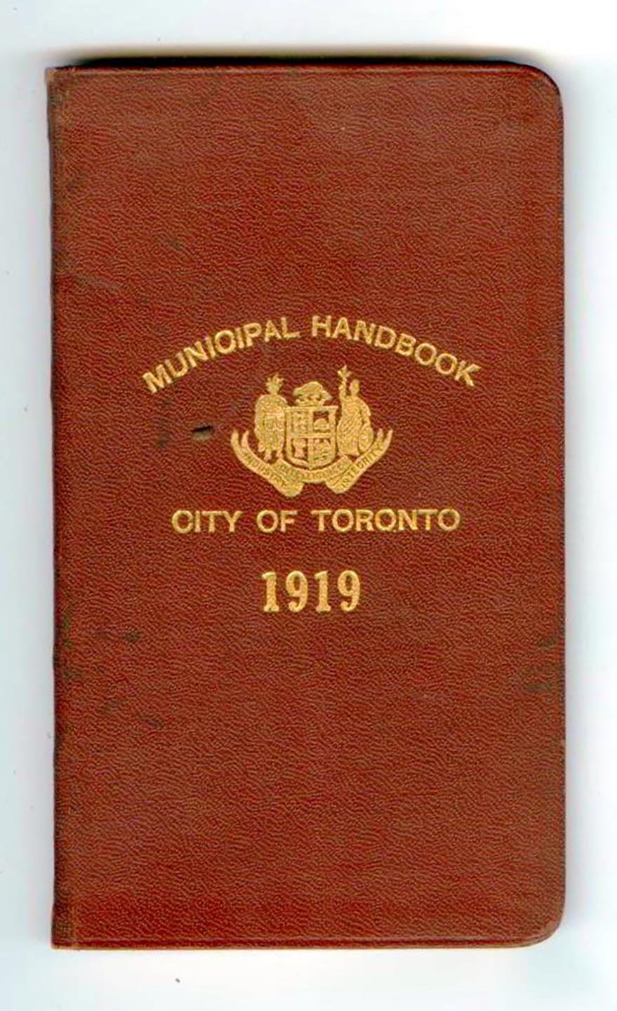 Municipal Handbook City of Toronto 1919