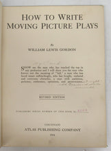 How To Write Moving Picture Plays