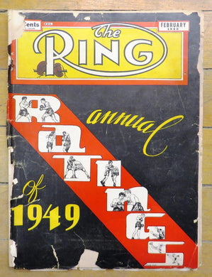 The Ring magazine, February 1950