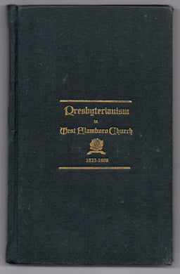 Jubilee of the West Flamboro' and Lynden Presbyterian Churches Historical Sketch