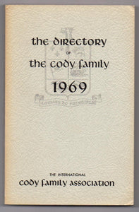 The Directory of the Cody Family 1969