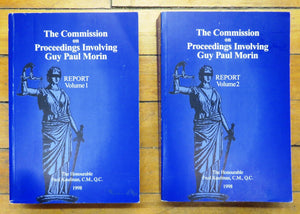 The Commission on Proceedings Involving Guy Paul Morin Vols. 1 & 2