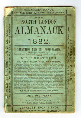 The North London Almanack For 1882