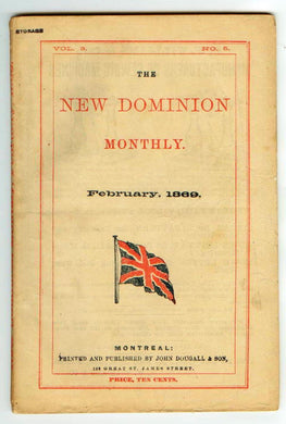 The New Dominion Monthly. February, 1869