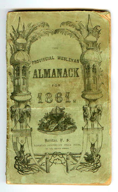 The Provincial Wesleyan Almanack for 1861