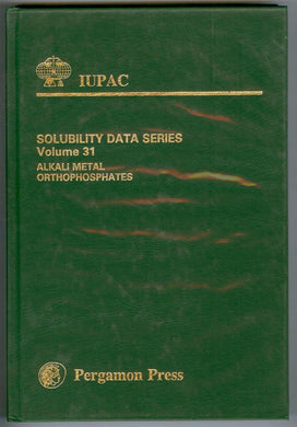 Alkali Metal Orthophosphates