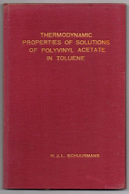 Thermodynamic Properties of Solutions of Polyvinyl Acetate in Toluene