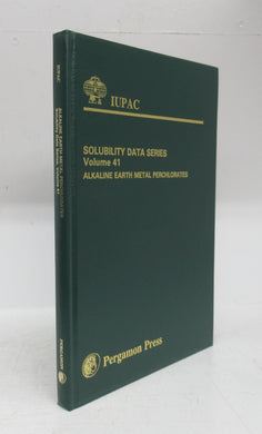 Alkaline Earth Metal Perchlorates