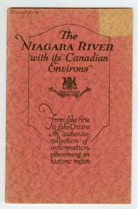 The Niagara River with its Canadian Environs