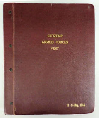 Citizens' Armed Forces Visit, 1954