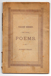 Pleasant Memories and other Poems
