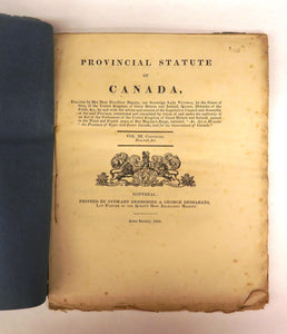 An Act to Re-unite the Provinces of Upper and Lower Canada, and for the Government of Canada. Vol. III Continued