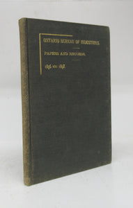 Appendix to the Report of the Ontario Bureau of Industries 1896