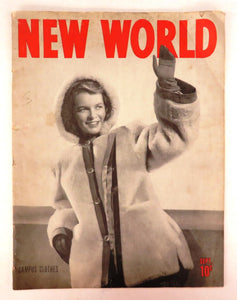 New World. Canada's National Picture Magazine. September 1945