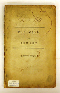 The Will: A Comedy, In Five Acts