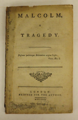 Malcolm, A Tragedy
