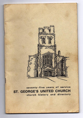 St. George's United Church history and directory 1965-1966