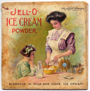 Jell-O Ice Cream Powder booklet