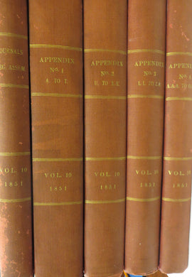 Journals of the Legislative Assembly of the Province of Canada. 