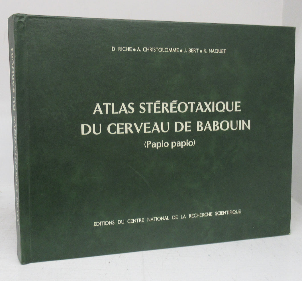 Atlas Stéréotaxique du Cerveau de Babouin (Papio papio)