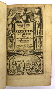 De Secretis Mulierum. Item De Virtutibus Herbarum, Lapidum et Animalium