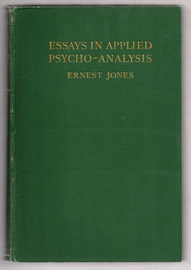 Essays in Applied Psycho-Analysis