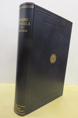 Erasmi Opuscula: A Supplement to the Opera Omnia