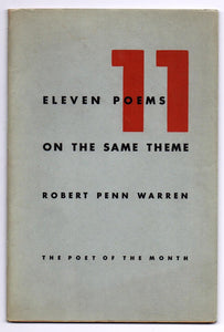 Eleven Poems On The Same Theme