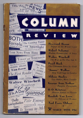 Column Review, March 1935