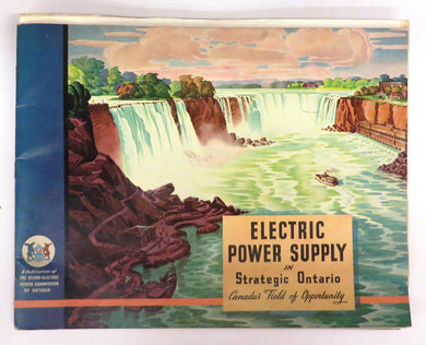 Electric Power Supply in Strategic Ontario, Canada's Field of Opportunity