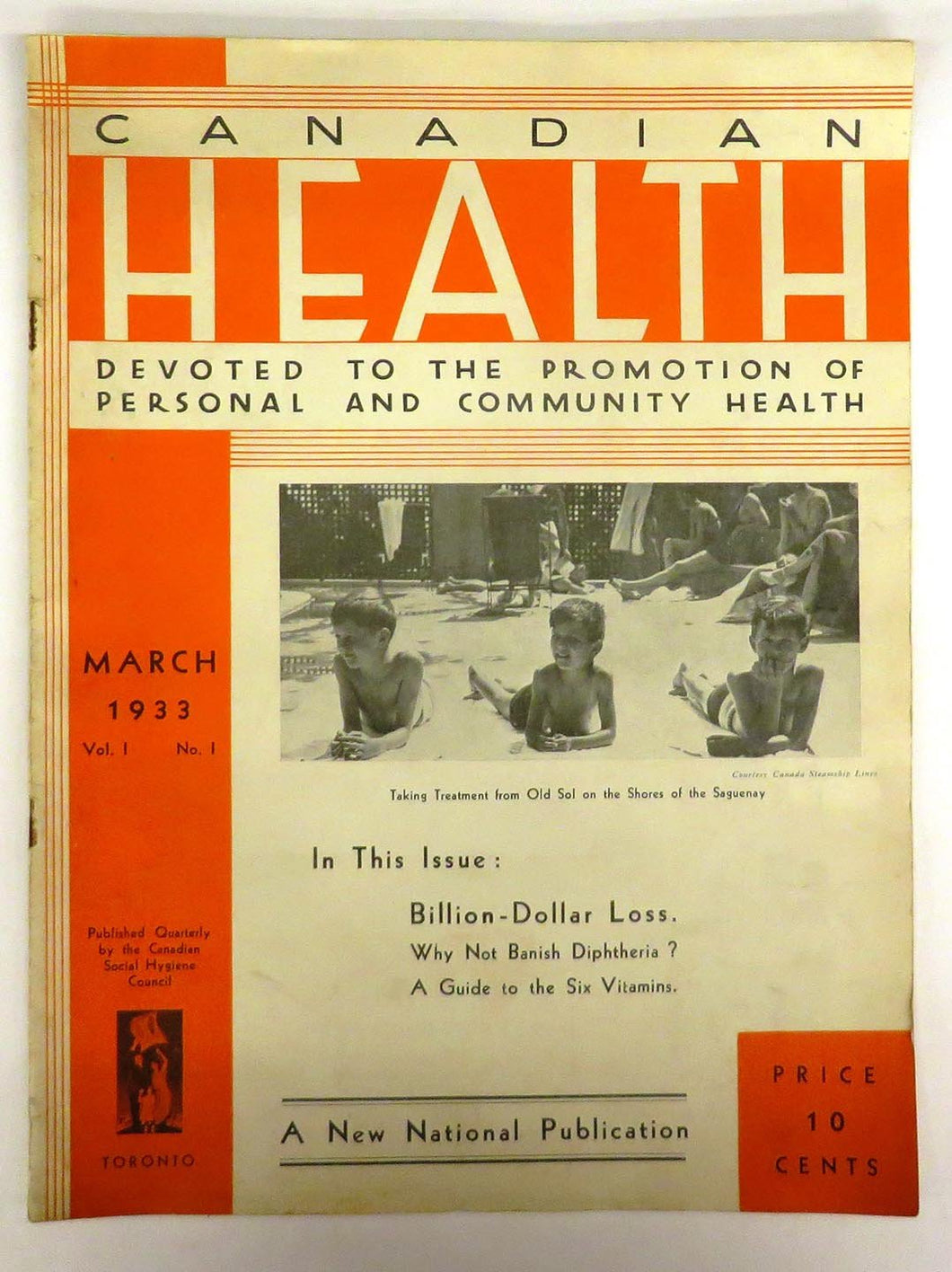 Canadian Health: Devoted to the promotion of personal and community health, March 1933