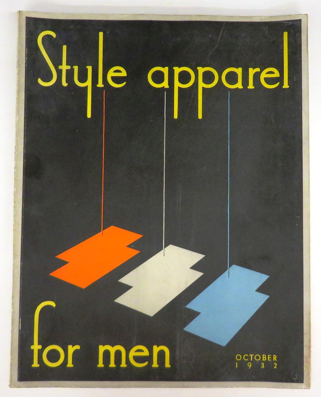 Style apparel for men, October 1932
