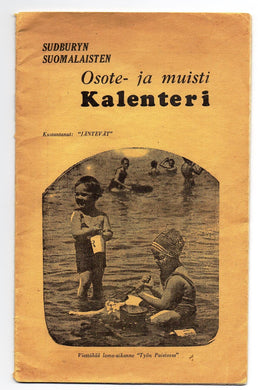 Sudburyn Suomalaisten Osote- ja muisti Kalenteri