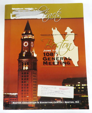 American Society For Microbiology Abstracts 2008