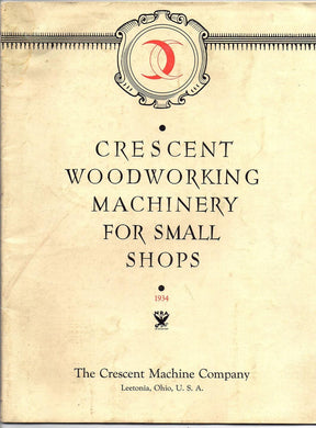 Crescent Woodworking Machinery For Small Shops