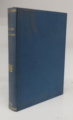 Seventh Report of the Bureau of Archives for the  Province of Ontario, 1910