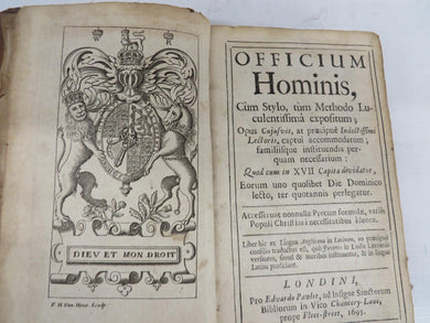 Officium Hominis, Cum Style, tum Methodo Luculentissima expositum;