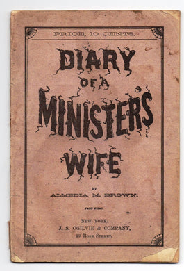 Diary of a Minister's Wife. Part First