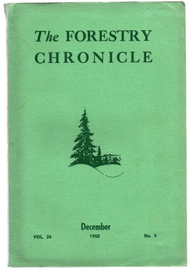 The Forestry Chronicle, December 1950
