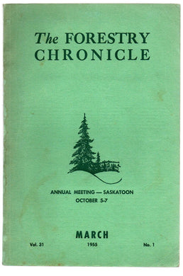 The Forestry Chronicle, March 1955