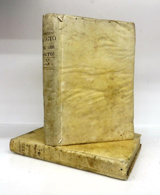 Elogios Historicos de Los Santos, con los Misterios de Nuestro Senor Jesu-Christo, y Festividades de la Santisima Virgen, para Todo el Año. Tomos III & IV